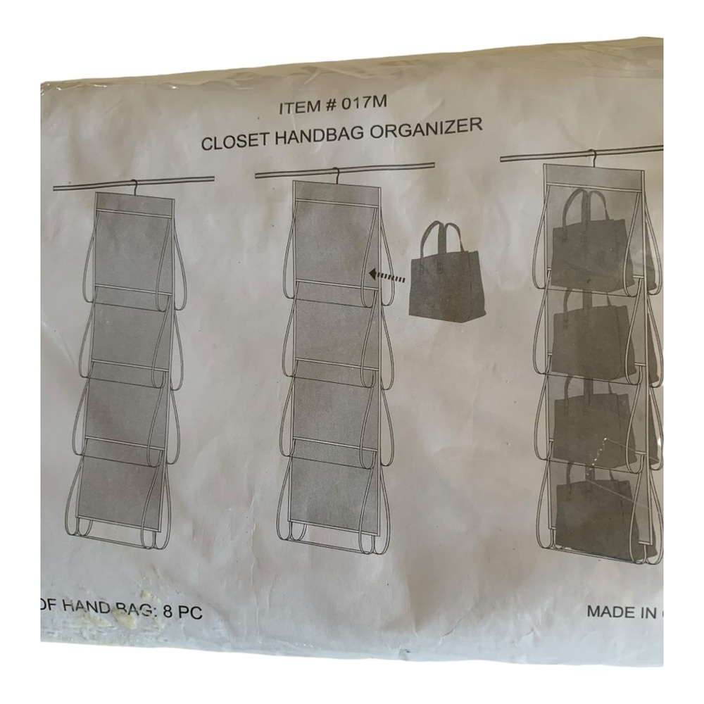 Closet Handbag Organizer